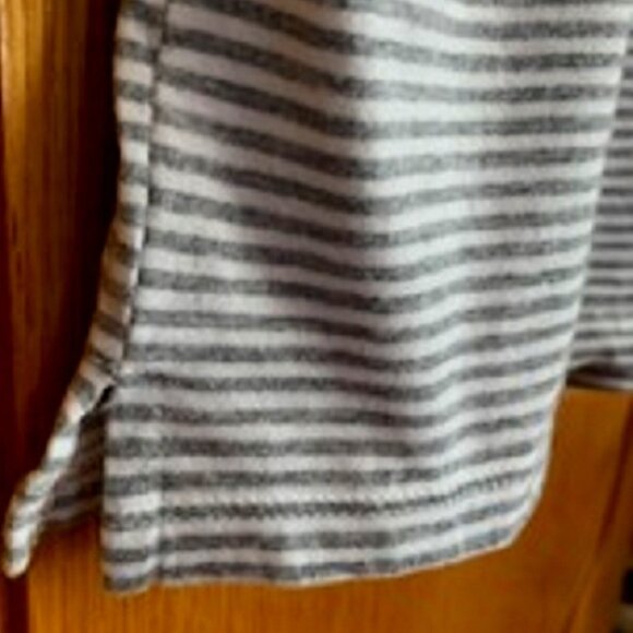 Women Carole Hochman Pull-On Drawstring Striped Shorts 100% Cotton Sz: M/M - Picture 4 of 5